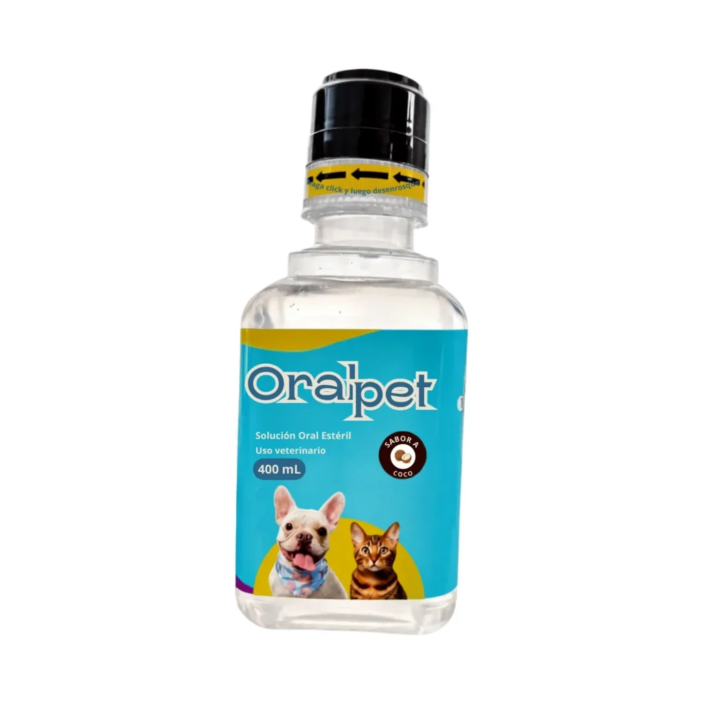 Oralpet 400ml Suero Rehidratante Perros Y Gatos Sabor Coco