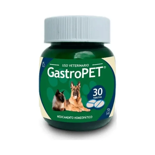 Gastropet Suplemento Homeopático Veterinario X 30 Tabletas