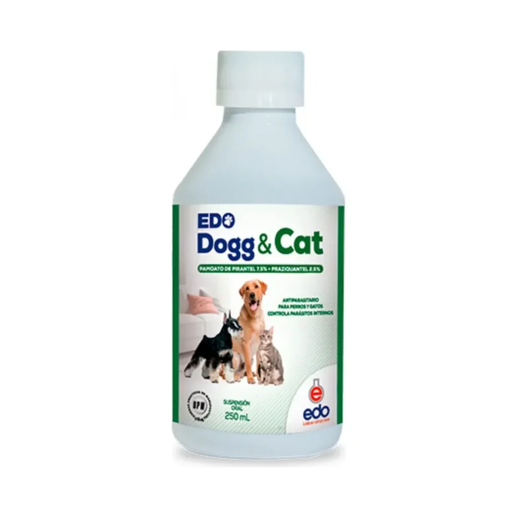 Antiparasitario Líquido Perros Gatos 250 mL Edo Dogg &Cat