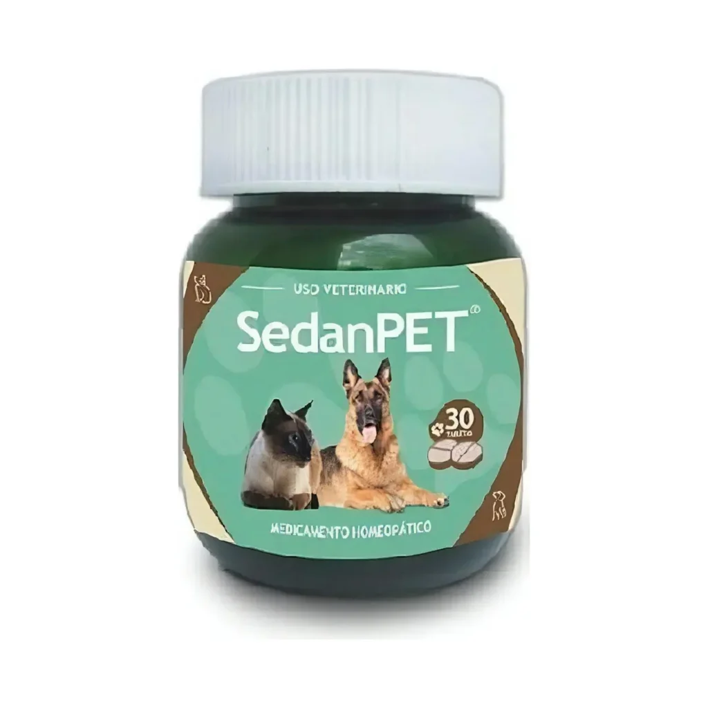 Suplemento Para Ansiedad Perros Y Gatos Sedanpet 30 Tabletas