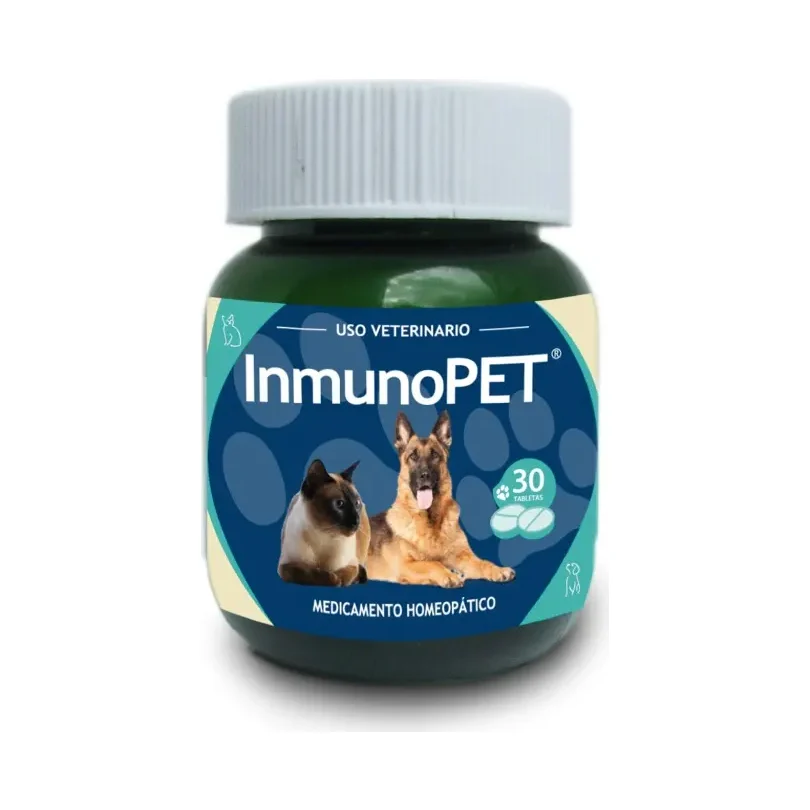 Suplemento Inmuno-modulador Inmunopet de Proconvet para Perros y Gatos 30 Tabletas