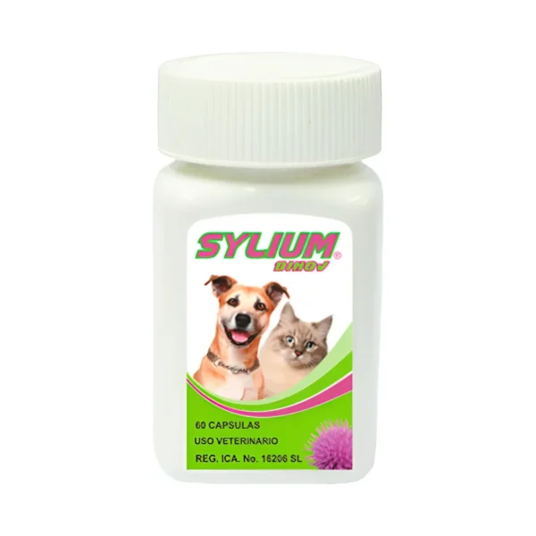 Sylium Capsulas X 60 Suplemento Alimenticio Perros Gatos