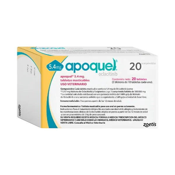 Apoquel 5.4 Mg (caja * 20 Tabs)