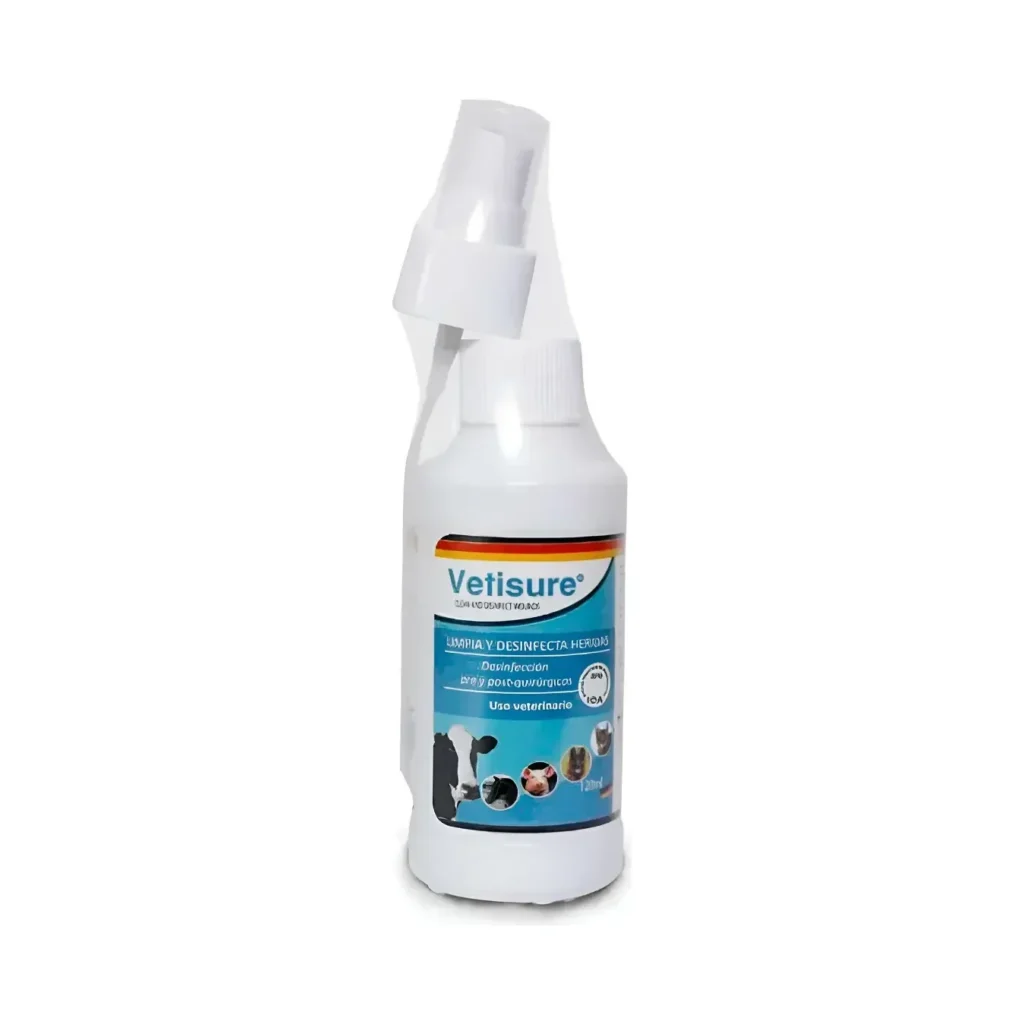 Vetisure Tratamiento De Infecciones/heridas Mascota 120ml