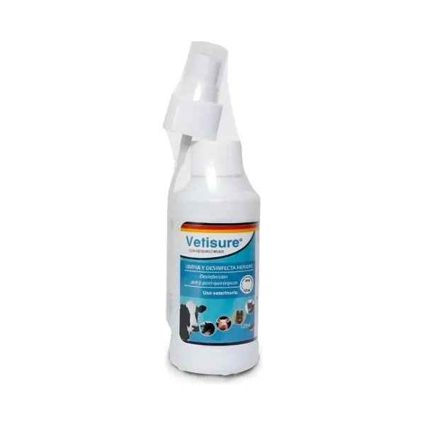 Vetisure Tratamiento De Infecciones/heridas Mascota 120ml