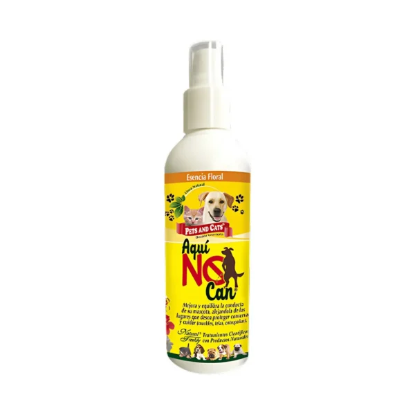 Spray Adiestramiento Natural Freshly Aquí No Can Perros Gatos 240ml