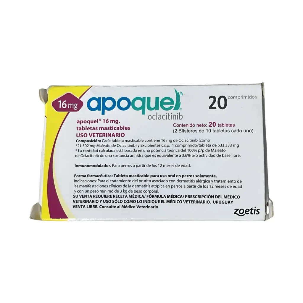 Apoquel 16 Mg Caja 20 Tabletas