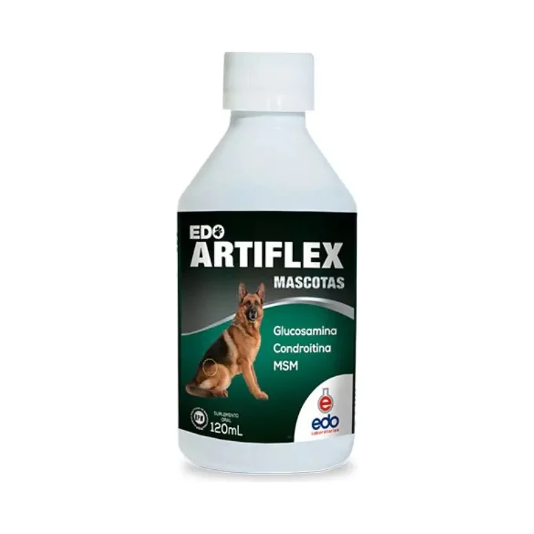 Edo Artiflex Mascotas Suplemento Articulaciones X 120ml