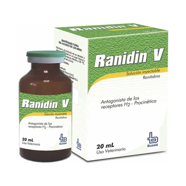 Ranidin V Tratamiento Ulceras Gastricas Frasco X20ml