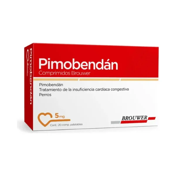 Pimobendan Insuficiencia Cardiaca Perros 5mg Tabletas X20