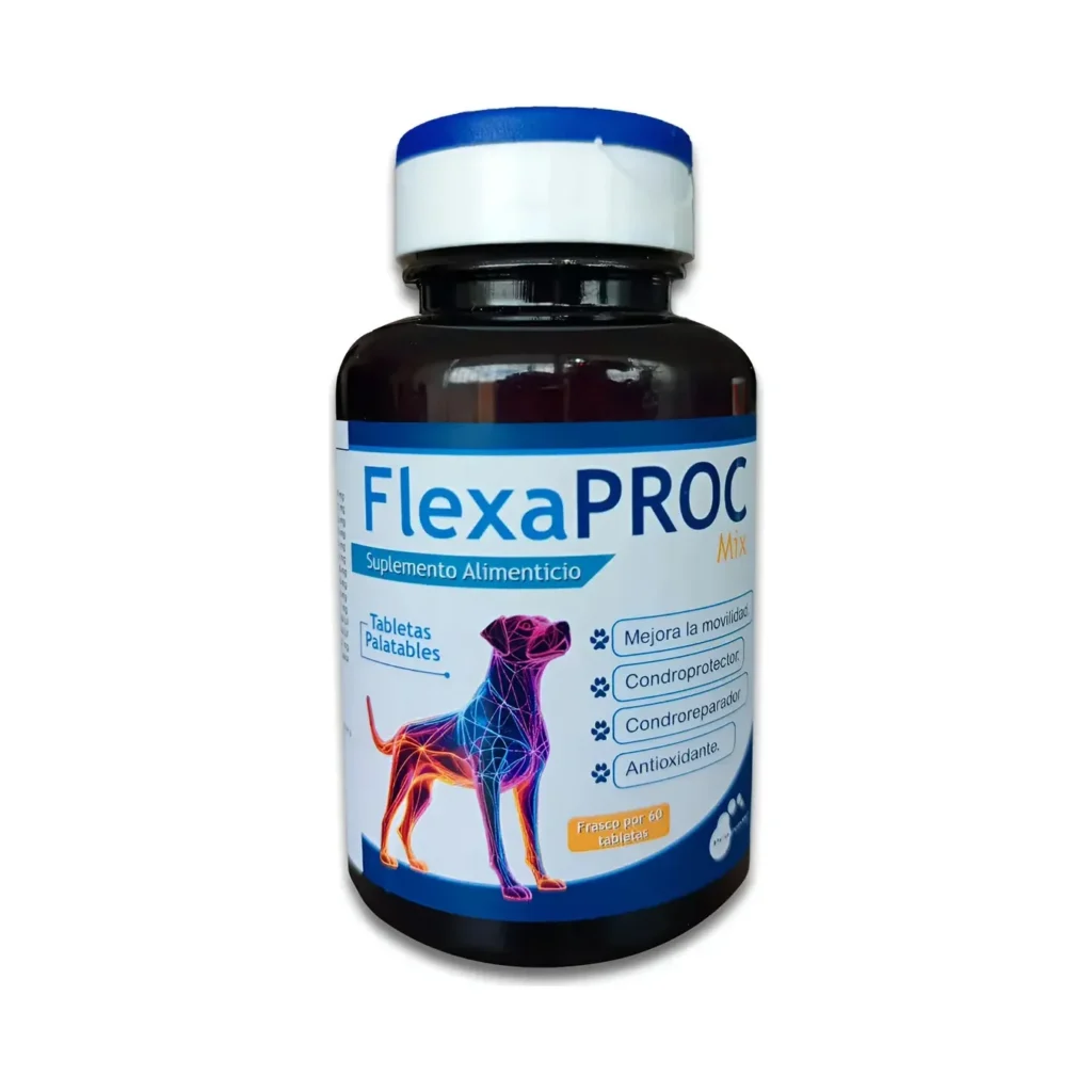 Suplemento Alimenticio Flexaproc X60 Tabs Perro Y Gato