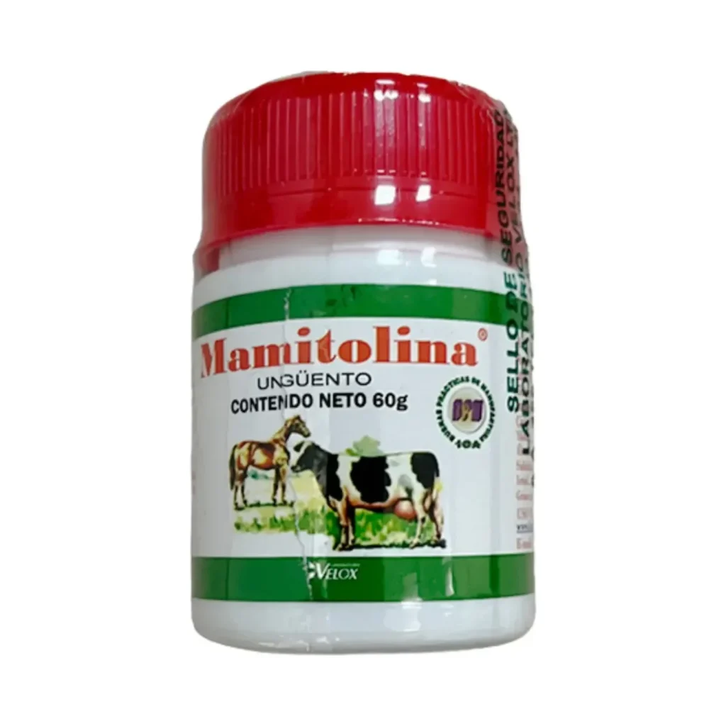Mamitolina Pomada X 60 Gr Caballos Y Vacas