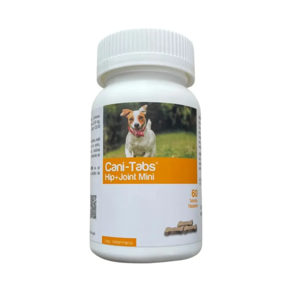 Cani-Tabs Glucosamina Condroitina Perro Raza Pequeña  60 Tabletas