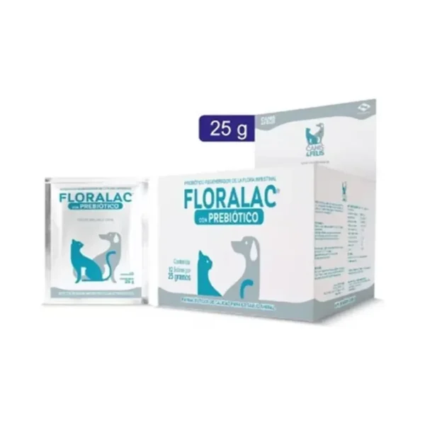 Floralac Sobre X 25g Probiótico Para Gatos Y Perros