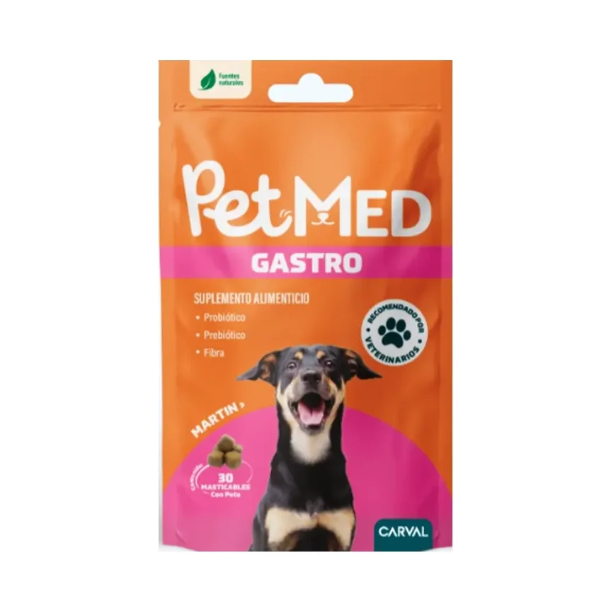 Petmed Gastro Suplemento X 30 Masticables