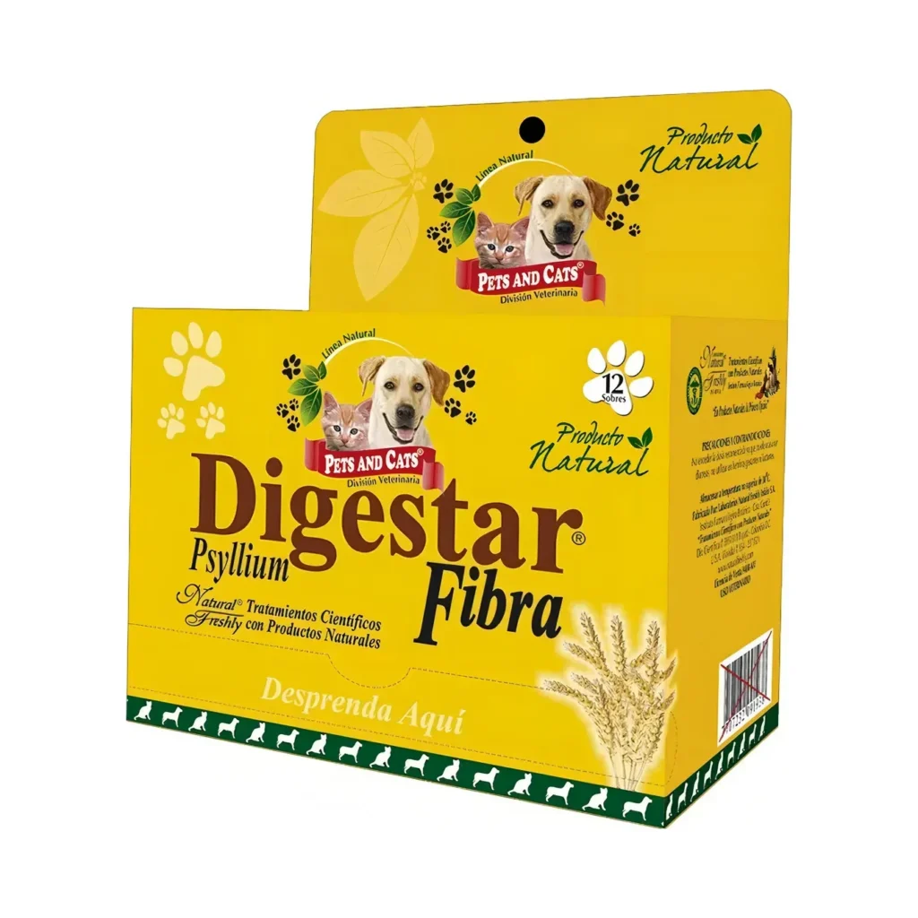 Digestar Fibra Para Perros Y Gatos Caja X 12 Sobres
