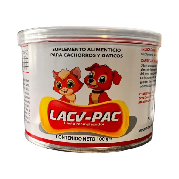 Lacv- Pac Leche Perros Gatos Cachorros 100gr