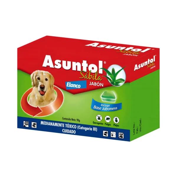 Jabón Para Perros Asuntol Sábila