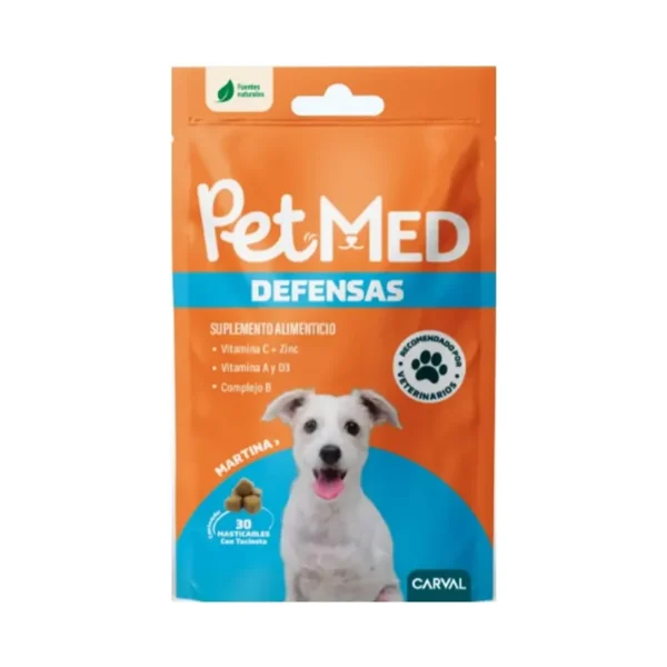Petmed Defensas Suplemento X 30 Masticables