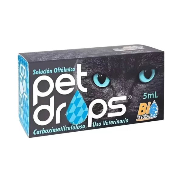 Pet Drops Lubricante Oftalmico Para Mascotas 5ml