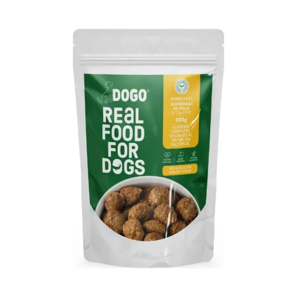 Albondigas Dogo Para Perros Sabor A Pollo 500g