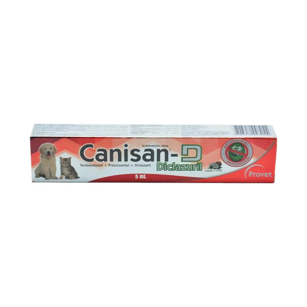 Canisan-D Antiparasitario Interno Perros Gatos 5ml