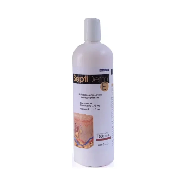 Septiderm Clorhexidina Vitamina E 1L