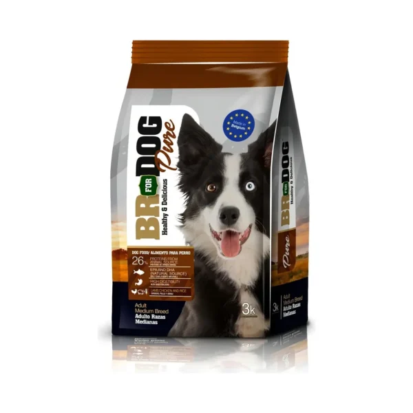 BR For Dog Alimento Seco Adulto Razas Medianas 3kg