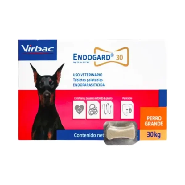 Endogard 30 Tabletas X6