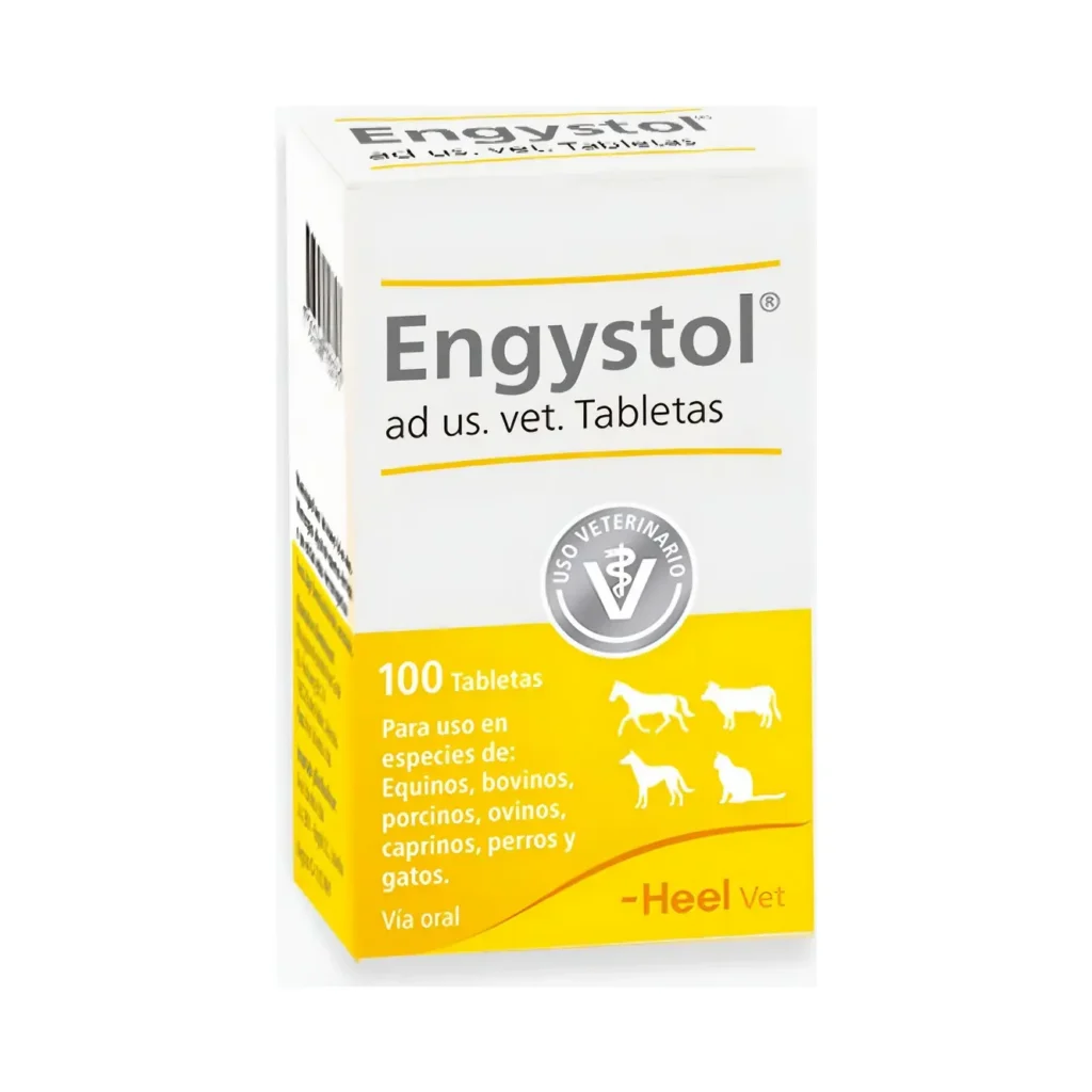 Engystol Heel Vet Tabletas Inmunomodulador Perro Gato 100 Unidades