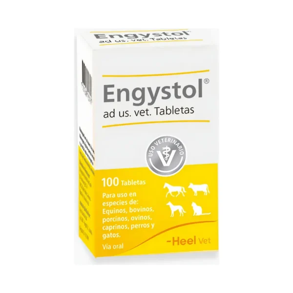 Engystol Heel Vet Tabletas Inmunomodulador Perro Gato 100 Unidades