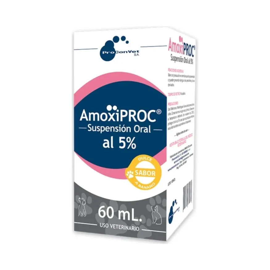 Amoxiproc Suspensión Oral 5% 60ml