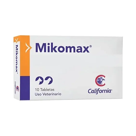 Mikomax Tabletas Antifúngicas de Uso Veterinario – Caja x 10 Tabletas