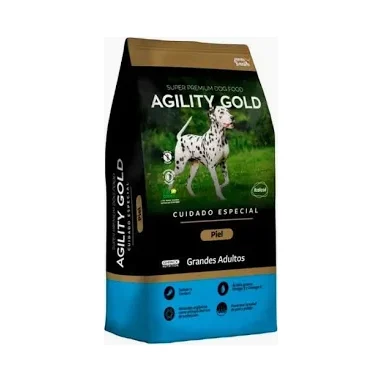 Agility Gold Piel Grandes Adultos 8kg
